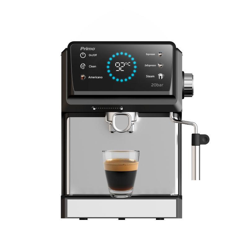 Primo PREM-40542 Μηχανή Espresso 3σε1 20Bar Digital Μαύρη-Inox (400542)